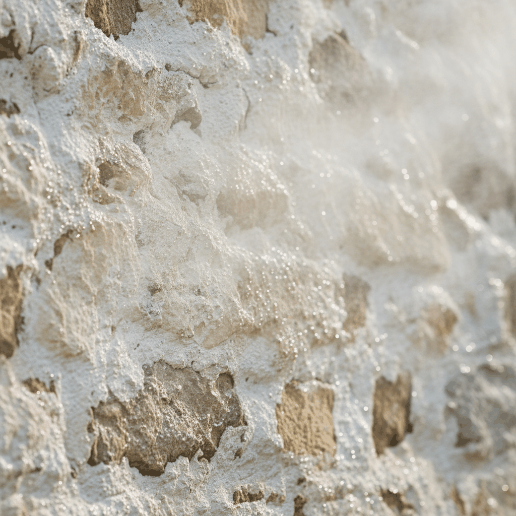 Mur respiration chaux